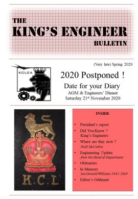 King's Engineer Bulletin No. 8